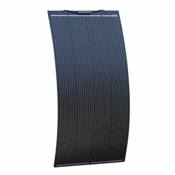 PHOTONIC - 200W Black Semi-Flexible Fibreglass Solar Panel with Durable ETFE Coating