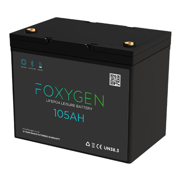 FOXYGEN - 105Ah Lithium Battery with Bluetooth & Heating